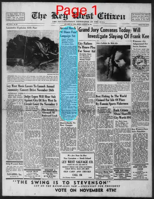 Page thumbnail for The Key West Citizen