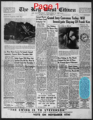 Page thumbnail for The Key West Citizen
