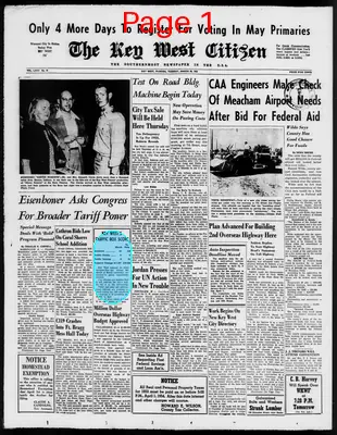 Page thumbnail for The Key West Citizen