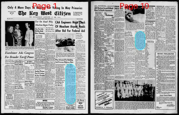 Page thumbnail for The Key West Citizen