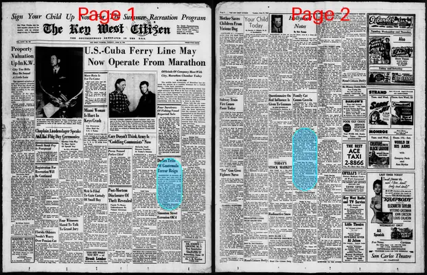 Page thumbnail for The Key West Citizen