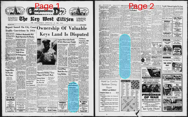 Page thumbnail for The Key West Citizen
