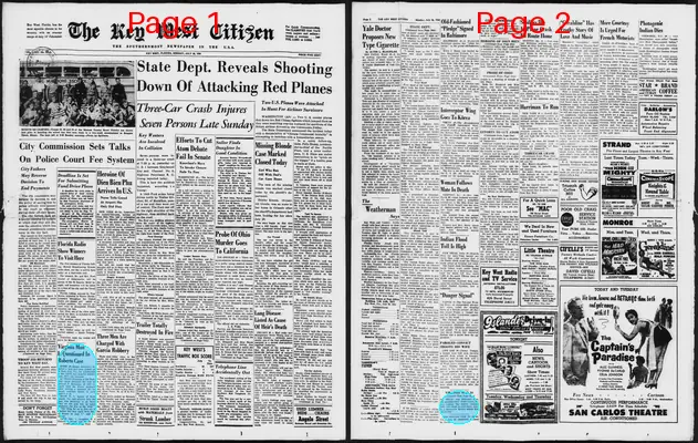 Page thumbnail for The Key West Citizen