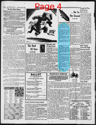 Page thumbnail for The Key West Citizen