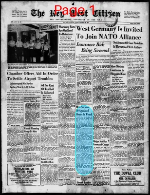 Page thumbnail for The Key West Citizen