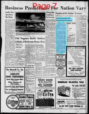 Page thumbnail for The Key West Citizen