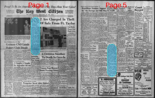 Page thumbnail for The Key West Citizen