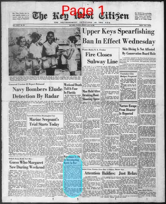 Page thumbnail for The Key West Citizen