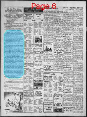 Page thumbnail for The Key West Citizen