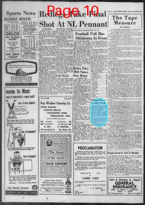 Page thumbnail for The Key West Citizen