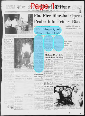 Page thumbnail for The Key West Citizen