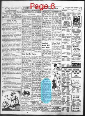 Page thumbnail for The Key West Citizen