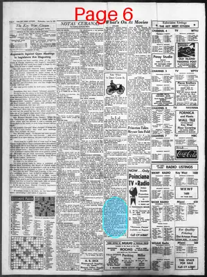 Page thumbnail for The Key West Citizen