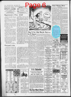 Page thumbnail for The Key West Citizen