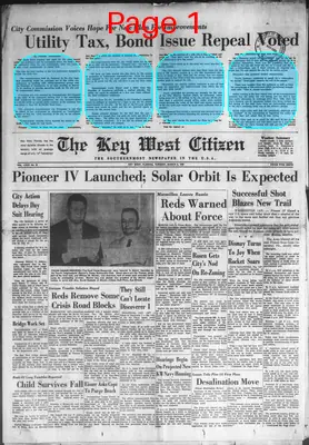 Page thumbnail for The Key West Citizen