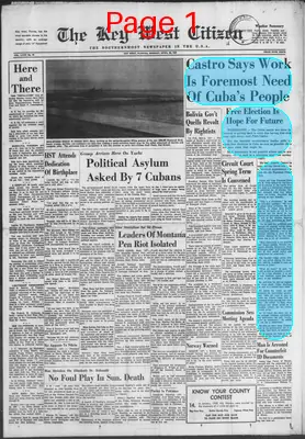 Page thumbnail for The Key West Citizen