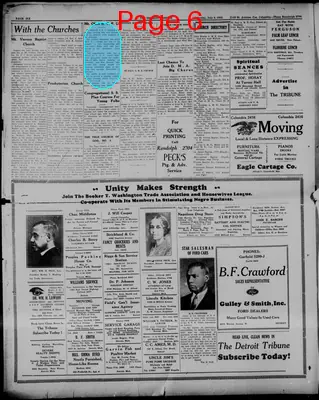 Page thumbnail for Detroit Tribune