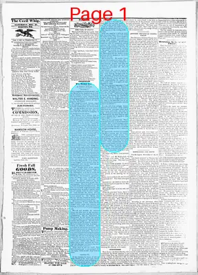 Page thumbnail for The Cecil Whig
