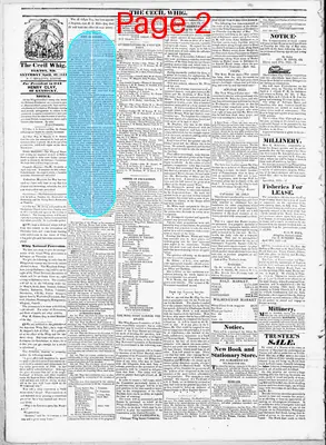 Page thumbnail for The Cecil Whig