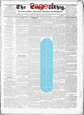 Page thumbnail for The Cecil Whig