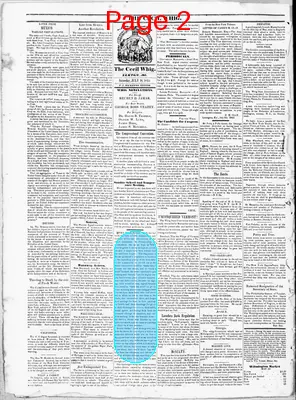 Page thumbnail for The Cecil Whig