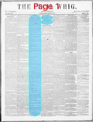 Page thumbnail for The Cecil Whig