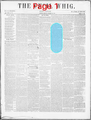 Page thumbnail for The Cecil Whig
