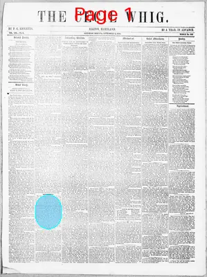 Page thumbnail for The Cecil Whig
