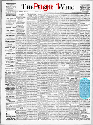 Page thumbnail for The Cecil Whig