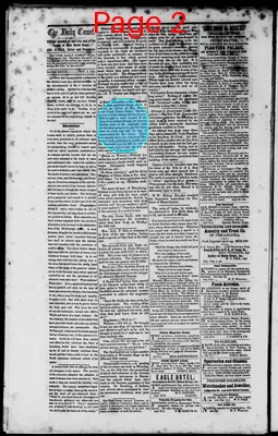 Page thumbnail for The Daily Comet