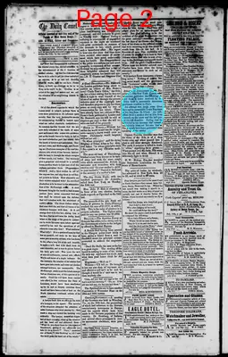 Page thumbnail for The Daily Comet