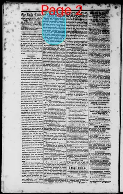 Page thumbnail for The Daily Comet
