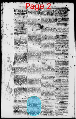 Page thumbnail for The Daily Comet