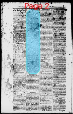Page thumbnail for The Daily Comet