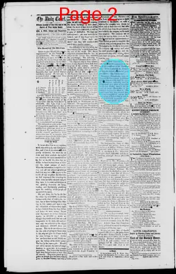 Page thumbnail for The Daily Comet