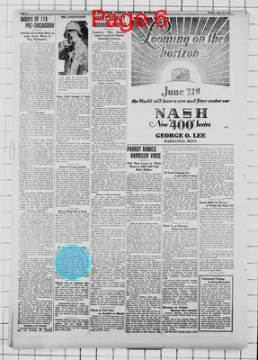 Page thumbnail for The Mahnomen Pioneer