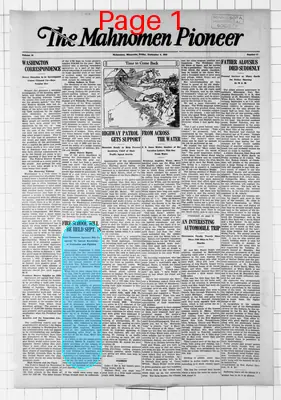 Page thumbnail for The Mahnomen Pioneer