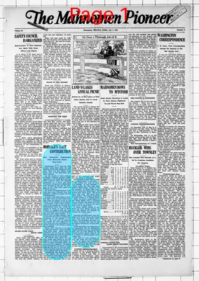 Page thumbnail for The Mahnomen Pioneer