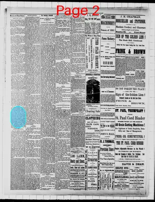 Page thumbnail for The Mankato Free Press