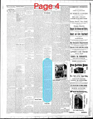 Page thumbnail for The Mankato Free Press