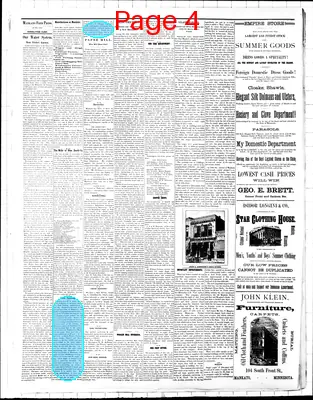 Page thumbnail for The Mankato Free Press