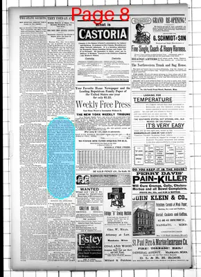 Page thumbnail for The Mankato Free Press