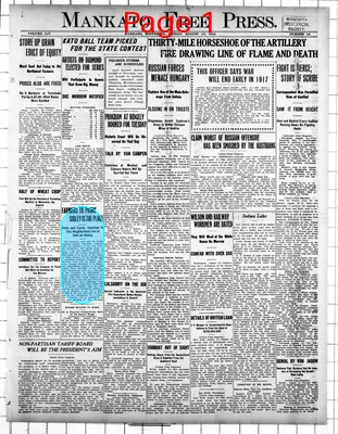 Page thumbnail for The Mankato Free Press