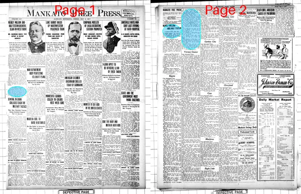 Page thumbnail for The Mankato Free Press