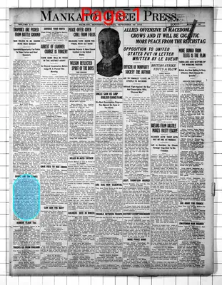 Page thumbnail for The Mankato Free Press