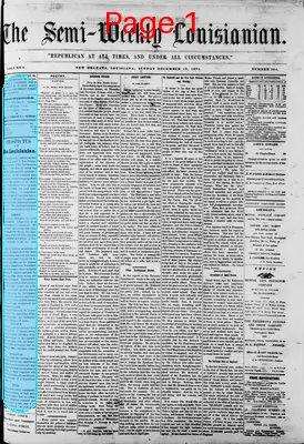 Page thumbnail for Semi Weekly Louisianian