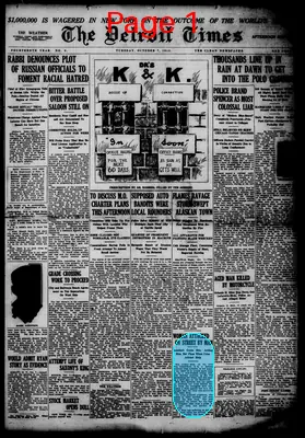 Page thumbnail for The Detroit Times