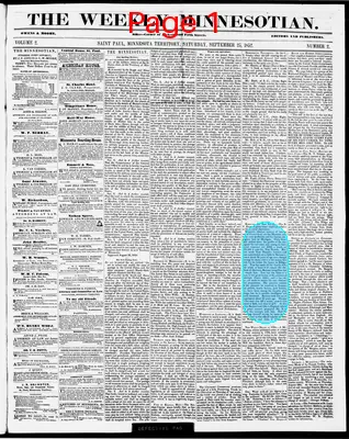 Page thumbnail for The Weekly Minnesotian