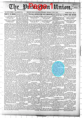 Page thumbnail for The Princeton Union