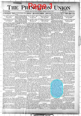 Page thumbnail for The Princeton Union